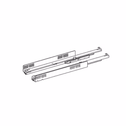 Hettich 9256886 glissière et coulisse pour tiroir 30 kg 350 mm