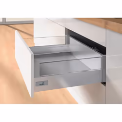 Kit tiroir à casseroles hauteur 144 mm InnoTech Atira avec DesignSide. Il se compose de : 1 paire de côtés de tiroir ht 70 mm ...