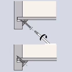 Hettich 79438 glissière et coulisse pour tiroir