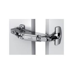 Hettich - Charnière Sensys 165° avec amorti encombrement zéro montage rapide Fix entraxe 45 coudure 9,5 - 8657i