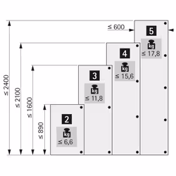 Hettich 9072548 glissière et coulisse pour tiroir