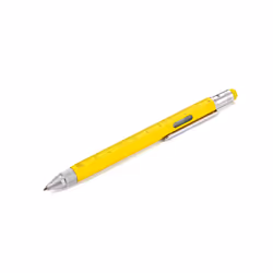 TROIKA PIP20/YE, Style technique, Noir, 1 mm, Argent, Jaune, Laiton