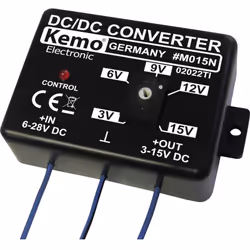 Description générale Transformateur de tension Kemo M015N, idéal pour le fonctionnement d'appareils sous petites tensions bra ...