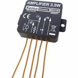 Informations techniques Connexion haut-parleurs 4 - 16 Ω Bande passante: 40 Hz - 20 kHz Informations techniques Consommation  ...
