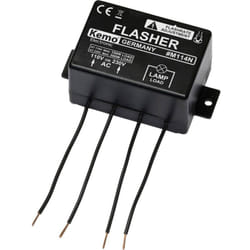 Kemo - M114N Kit clignotant Modèle (kit/module): kit monté 110 v/ac, 230 v/ac