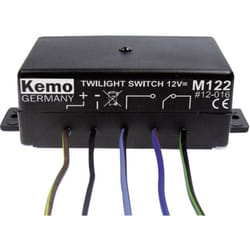 Kemo - Interrupteur crépusculaire (kit monté) M122 12 v/dc 1 pc(s)
