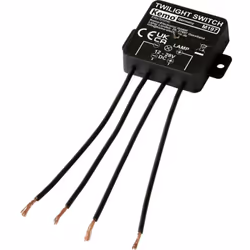 Informations techniques Mise en circuit: à env. 25 lux (± 50%) Déconnexion: à env. 45 lux (± 50%) Temps de retard: env. 4 sec ...