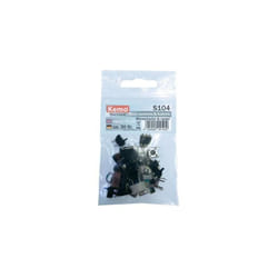 Assortiment de microrupteurs Kemo S104 momentané 30 parties