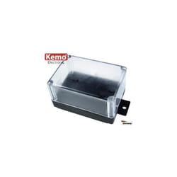 Kemo - boîtier universel G021 thermoplastique noir, transparent 72 x 50 x 40 1 pc(s)