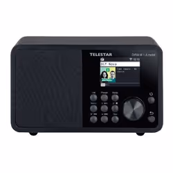 Telestar DIRA M 1 A, Portable, Analogique et numérique, DAB+, FM, 10 W, AAC, MP3, WAV, WMA, TFT-LCD