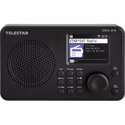 Telestar DIRA M 6i Internet Analogique et numérique Noir