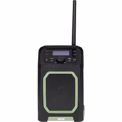 enquête • Réception DAB+ et FM • Bluetooth • Batterie intégrée de 5 000 mAh pour 30 heures de lecture de musique • Puissance  ...