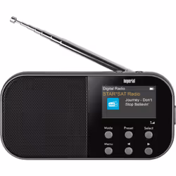 Imperial DABMAN 15, Portable, Analogique et numérique, DAB+, UKW, 174 - 240 MHz, 2 W, 8 Ohm
