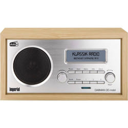 Dabman 30 Mobiles dab+ / FM-Radio Holz Radio sans fil Y022323 - Imperial
