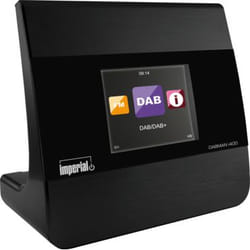 Imperial Dabman I400 récepteur radio Numérique Noir