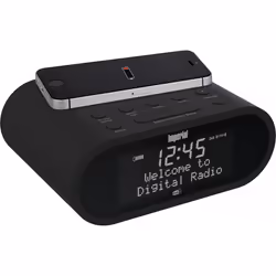 Telestar DABMAN d20 Réveil numérique Noir