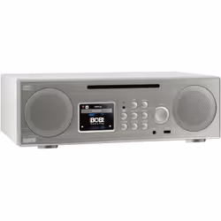 Telestar DABMAN i450 CD Personnel Analogique Argent, Blanc