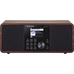 Telestar DIRA S 24i Portable Numérique Noir, Bois