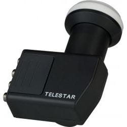 Telestar SKYQUAD HC LNB convertisseur abaisseur de fréquence Low Noise Block (LNB) 10,7 - 11,7 GHz Noir