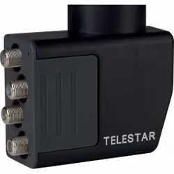 Telestar SKYQUAD HC LNB convertisseur abaisseur de fréquence Low Noise Block (LNB) 10,7 - 11,7 GHz Noir