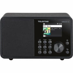 Telestar DIRA M 1 Portable Analogique et numérique Noir