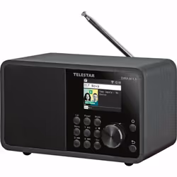 Telestar DIRA M 1 Portable Analogique et numérique Noir - Vue supplémentaire 4