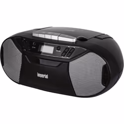 Telestar PBB 1 Analogique 2 W FM Noir Lecture de MP3