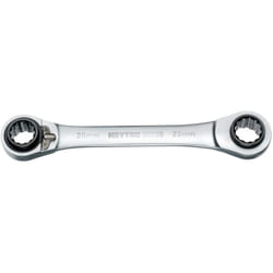 Heytec - clés mixtes à cliquet 4 en 1 10/13+17/1