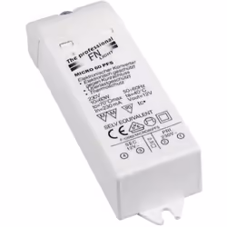 Pour l'alimentation de sources MR16 GU5. 3 TBT 12 V AC. Puissance : 10 à 60 VA. Tension d'entrée / sortie : 230 V AC / 12 V A ...