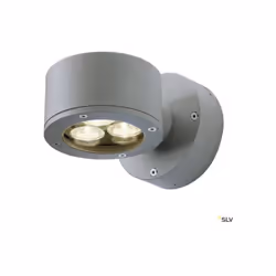 L’applique à une lampe SITRA est composée d’aluminium et de verre structuré qui recouvre la source. Adapté pour l'extérieur g ...