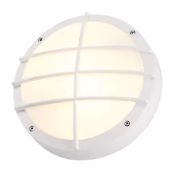 SLV Bulan Grid, Éclairage de mural/de plafond extérieur, Blanc, Aluminium, IP44, Façade, I