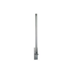 By Declic 149466 - applique alu brosse wl 160 T5, T5 21W - SLV