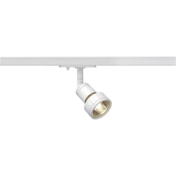 SLV - Luminaire sur rail haute tension Puri 143391 monophasé GU10 50 w Ampoule halogène blanc