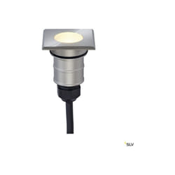 Encastrés sol extérieur led power trail-lite carré inox 316 14W led 3000K IP67 SLV 228342