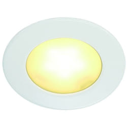 SLV - italia dl 126 3w round ceiling led lamp warm light 3000k in tbd white color 112221