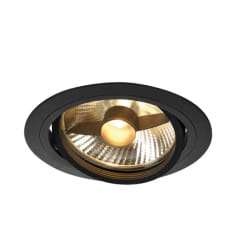 SLV NEW TRIA Spot Encastré - Rond Noir, 75W Max