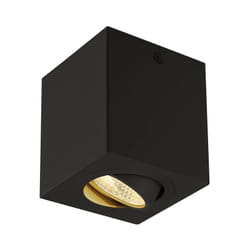 SLV - 113940 Plafonnier triledo square cl led 3000K Carré Noir mat 38° 6,2 w Driver incl