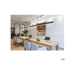 Systèmes rail 1 allumage 230V LED HELIA 50 TRACK spot pour rail 1 allumage intérieur noir LED 11W 3000K - SLV 143580
