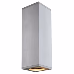 L'applique en saillie THEO est fabriquée en aluminium. La position des deux douilles intégrées au luminaire permet de générer ...