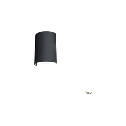 Abat-jour fenda abat jour demi-cercle intérieur noir SLV 1001273
