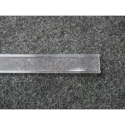 SLV - Cache diffuseur plastique transparent longueur 2m largeur 24mm pour profilé h-profil