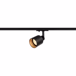 SLV track spot 1xGU10 max 10W black - 1001868Spot du rail SLV qui peut être tourné et pivoté -Puissance maximale : 10 W -Tens ...
