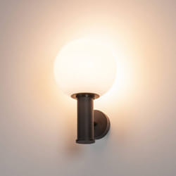 Applique murale dextérieur Globe - SLV - E27 - anthracite - IP44