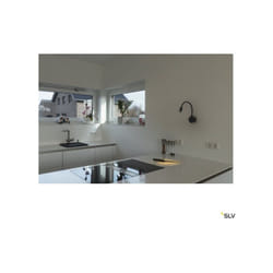 Liseuses dio flex plate led applique noir 19W 2700K SLV 1002430