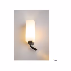 L’applique QUADRASS SPOT séduit par un mélange heureux de composants en métal et en verre et est équipée, en plus de la sourc ...