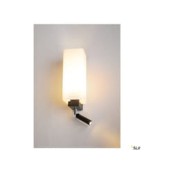 Liseuses QUADRASS SPOT applique intérieure liseuse noir E27 max 40W LED 2W 3000K - SLV 1003428