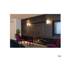 Appliques intérieures quadrass applique intérieure noir E27 40W max SLV 1003430