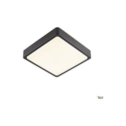 SLV - Appliques extérieures led avec détecteur ainos sensor applique plafonnier ext carré anthr led 18W 3000K/4000K détecteur 10