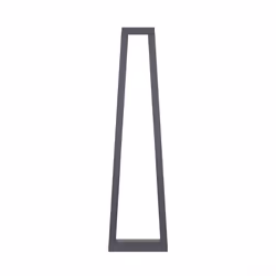 Borne extérieure SLV BOOKAT anthracite avec LED intégrée pour éclairage extérieur