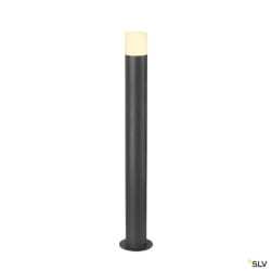 SLV GRAFIT E27 90 Pole round Éclairage de plancher extérieur